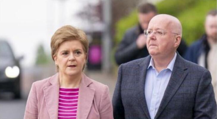 外媒：英国苏格兰政府前首席大臣斯特金丈夫被捕